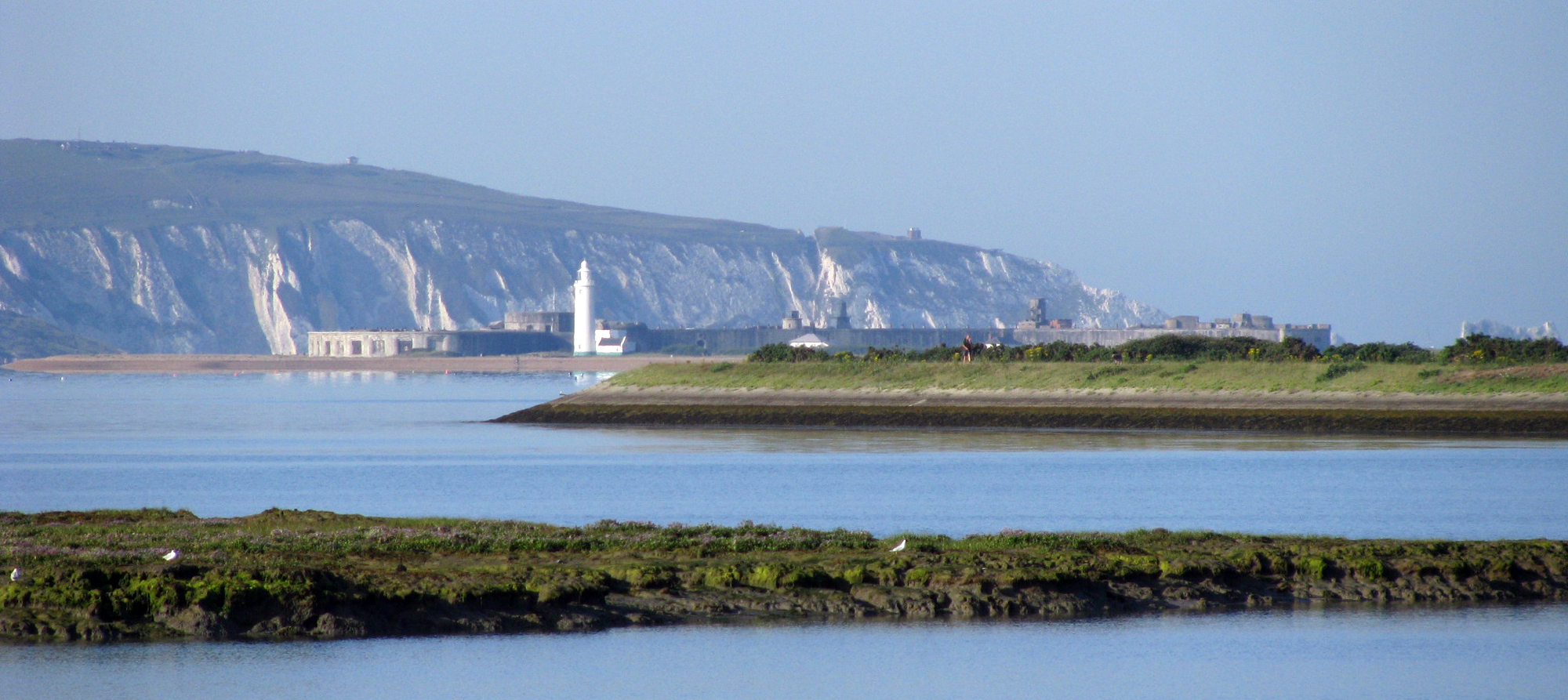 Hurst castle and the needles