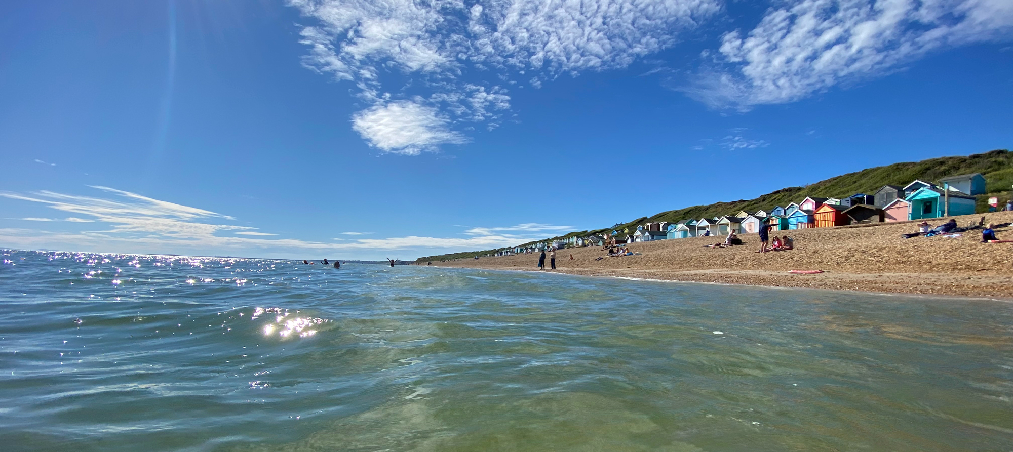 Milford-on-Sea beach